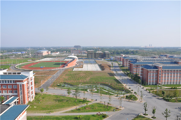 滁州城市职业学院航拍图片