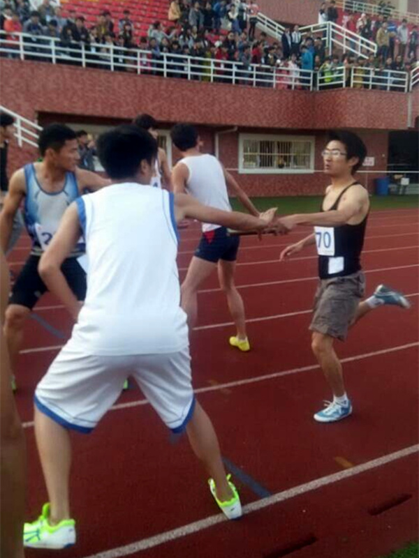 信息工程系获第十一届运动会首枚奖牌    